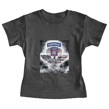 Discover 82nd Airborne Division Explosive Design Baby Tees