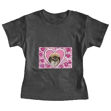 Discover Tibetan Spaniel Valentine Baby Tees