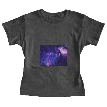 Discover Wolf Fantasy Scene Baby Tees