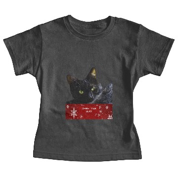 Discover Black Cat Christmas 20XX Baby Tees