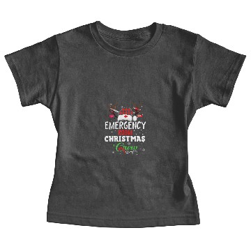 Discover Er Emergency Room Nurse Christmas Crew Baby Tees