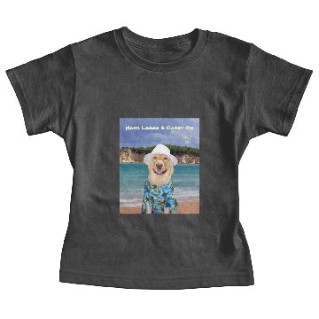 Discover Hang Loose & Carry On yellow Lab Lover's Baby Tees