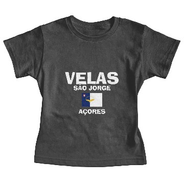 Discover Velas* São Jorge Azores Flag Baby Tees