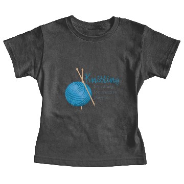 Discover Knitting...it's sitting for creative people. Baby Tees