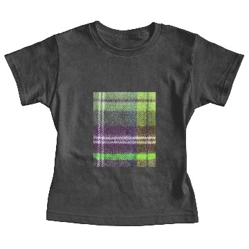 Discover neon green plaid flannel Baby Tees