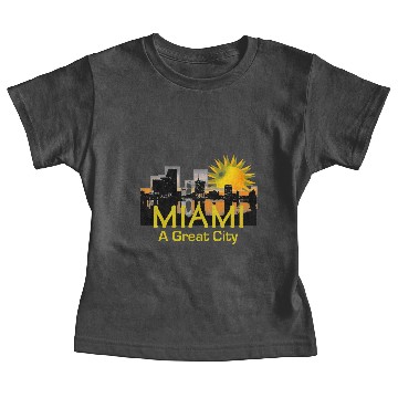 Discover MIAMI Great City Baby Tees