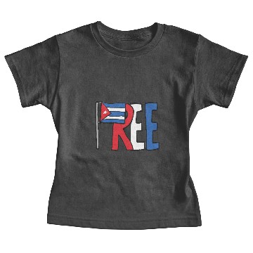 Discover Free Cuba Sleeveless Baby Tees