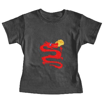 Discover Fire Breathing Red Dragon , Fantasy, ZKOAG Baby Tees