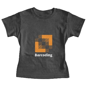 Discover Barcoding Navy-Blue Zip Up Baby Tees