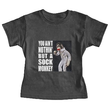 Discover Nothing But a Sock Monkey colored Baby Tees