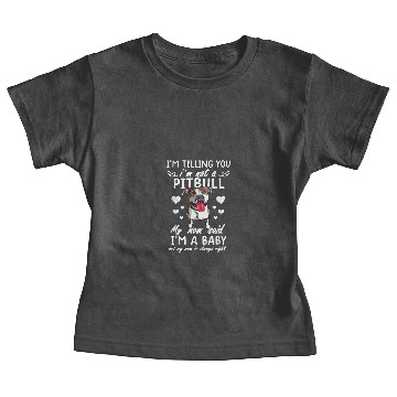 Discover I'm Telling You I'm Not A Pitbull Sleeveless Baby Tees