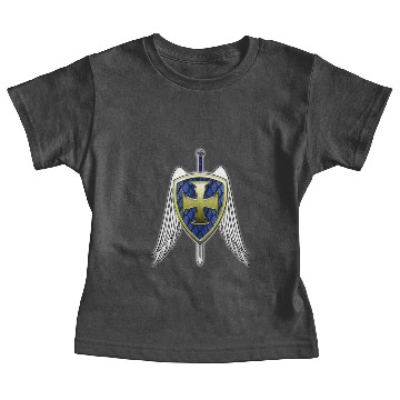 Discover St Michael - Dragon Scale Shield Baby Tees