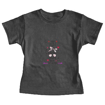 Discover This Science Teacher Loves Her School Valentine's Baby Tees