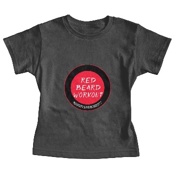 Discover Red Beard Workout  White Baby Tees