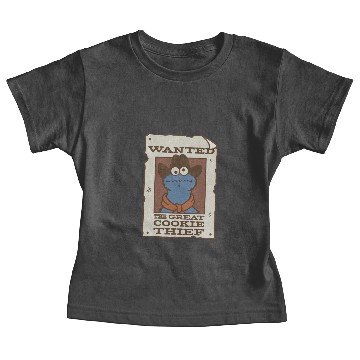 Discover Cookie Monster | Wanted Poster Baby Tees