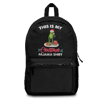 Discover Disney Santa Kermit Frog Christmas Muppets Backpacks