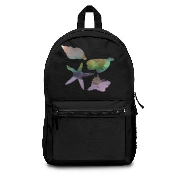 Discover Faded Shell & Starfish Backpacks