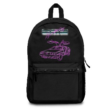 Discover Synthwave DeLorean - Synthwave - Backpacks