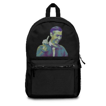 Discover Mr Rogers Middle Finger Backpacks | Re-designed