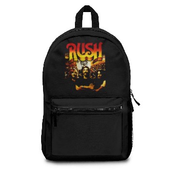 Discover Rush Band Best Music Rock Progresif Classic Backpacks