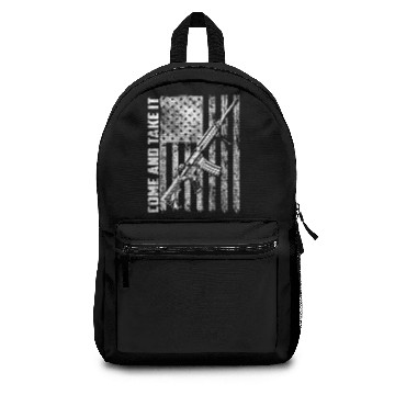 Discover Cool Come And Take It 2Nd Amendment Backpacks