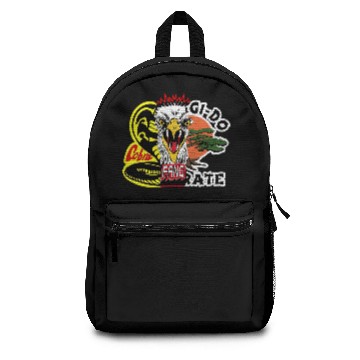 Discover Cobra Kai Eagle Fang Miyagi Do Karate Mash Up Backpacks