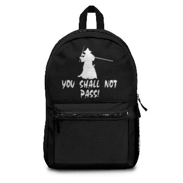 Discover Gandalf You Shall Not Pass Backpacks