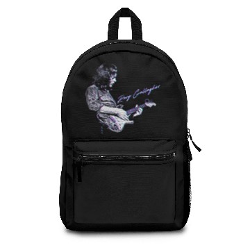 Discover Rory Gallagher Psychedelic Style Pop Art Design - Rory Gallagher - Backpacks