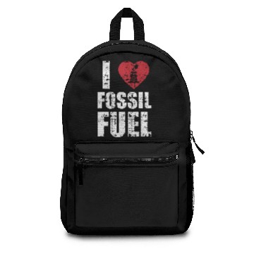 Discover I love fossil fuel Backpacks