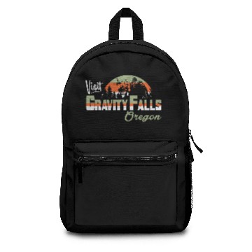 Discover Visit Gravity Falls - Gravity Falls - Backpacks