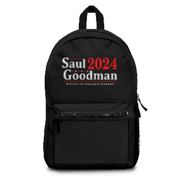Discover Saul Goodman '24 - election funny lawyer humor Backpacks