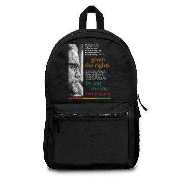Discover Malcolm X Nation - Malcolm X - Backpacks
