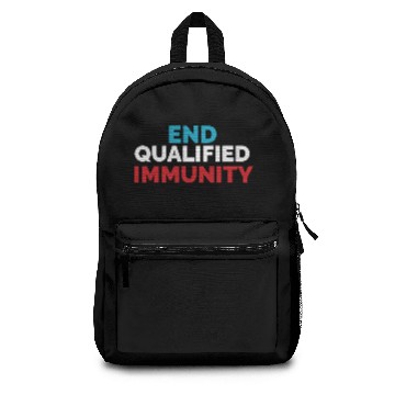 Discover End Qualified Immunity Backpacks