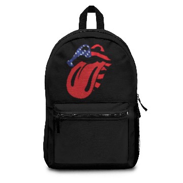 Discover Rolling Stones Lips Backpacks