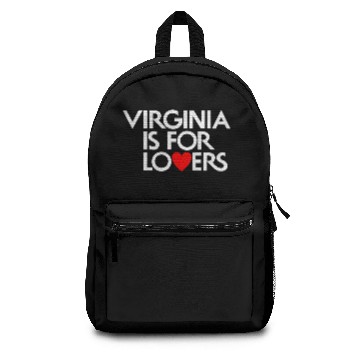 Discover Official Virginia Is For Lovers Logo Sign Backpacks