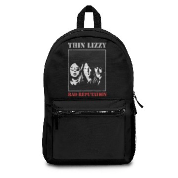 Discover Thin Lizzy Unisex Backpacks: Bad Reputation