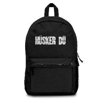 Discover New HUSKER DU Rock Band Logo Backpacks
