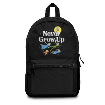 Discover Vintage Never Grow Up Peter Pan Backpacks, Disney Peter Pan Backpacks