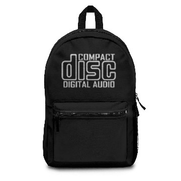 Discover Compact Disc digital Audio Backpacks