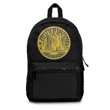 Discover Logo Necklace (Into the Badlands) Backpacks