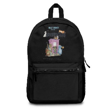 Discover Disney The Aristocats Cats Playing Piano Raglan Baseball Backpacks Backpacks
