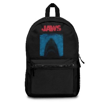 Discover Jaws Distressed Movie Poster Backpacks
