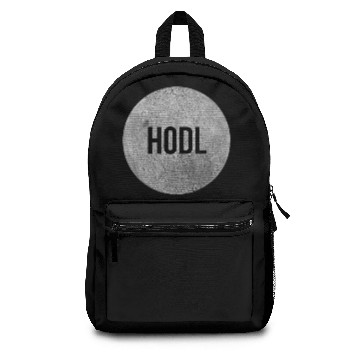 Discover HODL Bitcoin to the Moon meme BTC Backpacks