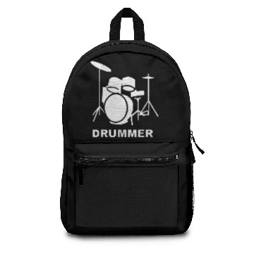 Discover DRUMMER DRUM KIT INDIE ROCK MUSIC Backpacks