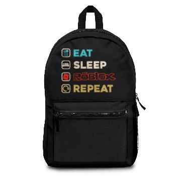 Discover Eat Sleep Roblox Repeat Roblox Gamer - Eat Sleep Roblox Gamer - Backpacks