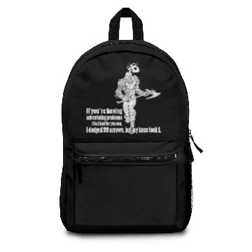 Discover 99 Problems - Skyrim - HD Design Backpacks