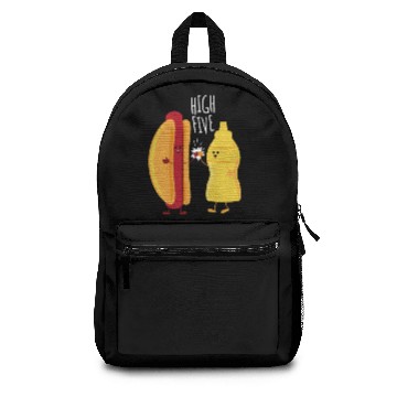 Discover HOT DOG & MUSTARD HIGH FIVE Backpacks