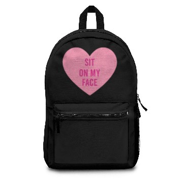 Discover Sit on my face Backpacks