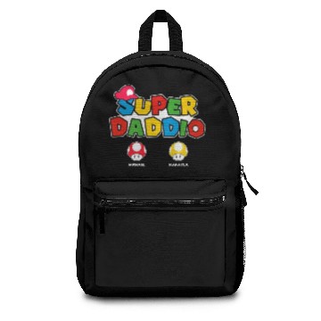 Discover Super Daddio Personalized Backpacks, Gift For Dad