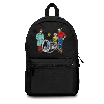 Discover Jonny Quest - weathered board distressed - Jonny Quest - Backpacks